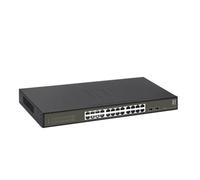 LevelOne GES-2126 Hilbert - Conmutador Gigabit Smart Lite de 26 Puertos, 24 x Gigabit RJ45, 2 x Gigabit SFP