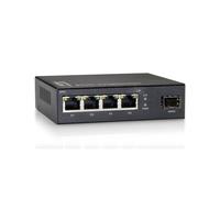LevelOne GEU-0521 - Interruptor - No Administrado - 4x 10/100/1000 + 1X Gigabit