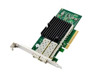 LevelOne GNC-0202 - Tarjeta de Red PCIe de Fibra óptica de 10 Gigabit, 2 Ranuras SFP+ de 10 GbE