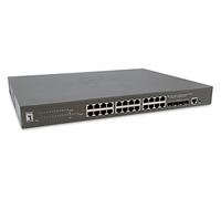 Conmutador LevelOne GTP-2871 Gestionado L3 24 Puertos Gigabit PoE+ 4 SFP+