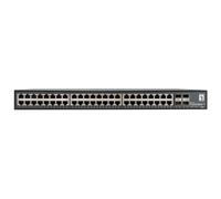 LevelOne GTU-5211 Conmutador Gigabit Ethernet de 52 Puertos, 48 x Gigabit RJ45, 4 x 10GbE SFP+