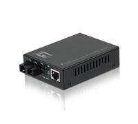 LevelOne GVT-2001 Convertidor de Red (1000 Mbit/s, 10Base-T,100Base-TX,1000Base-T, 1000Base-LX,1000Base-SX,IEEE 802.3u, Gigabit Ethernet, 10,100,1000 Mbit/s)