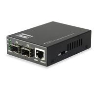 LevelOne GVT-2011 Convertidor de Medios Gigabit Ethernet 1000 Mbit/s 10/100/1000BASE-T a 1000BASE-SX SFP 20 km