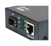 LevelOne - GVT-2012 convertidor de medio 1000 Mbit/s Negro