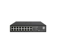 LevelOne Hilbert 10” 16-Port Gigabit Smart Lite Interruptor, 16 X RJ45 (10/10