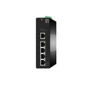 LevelOne Hilbert 5-Port Industrial Gigabit Poe Smart Lite Switch, 4 Poe-Ausgänge
