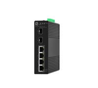 LevelOne Hilbert 6-Port Gigabit Poe Smart Lite Interruptor, 4 Salidas, 2 X