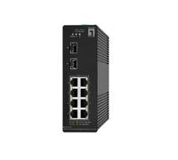 LevelOne - IGS-2110P switch Gestionado L2 Gigabit Ethernet (10/100/1000) Energía sobre Ethernet (PoE) Negro