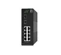 Level One Conmutador IGS-2110, 10 x GE, 2 x SFP, 8 puertos RJ45
