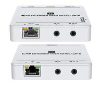 Extensor HDMI vía UTP CAT5e/6 RJ45 hasta 50 m (Blanco) - LEVELONE