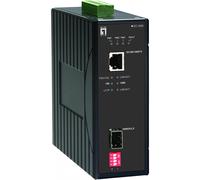 LevelOne IEC-2000 Convertidor 10/100TX a 100FX 2km Ethernet Gigabit 1000Mbit/s