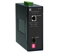 Levelone iec-2000 convertidor de medio 1000 mbit/s negro
