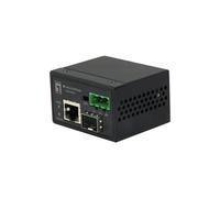 Levelone iec-4000 convertidor de medio 100 mbit/s negro