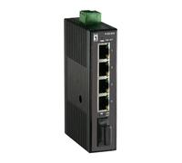 LevelOne IES-0510 4 FE Plus 1 MM SC Unmanaged Switch