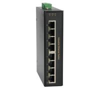 LevelOne IFP-0801 Switch 8x Fast Ethernet + 4x PoE (126W), Full Duplex, Montaje Pared/DIN