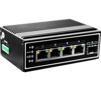 LevelOne IGP-0502 - Interruptor -40 °C A 75 °C - 4 x 10/100/1000 (PoE+)