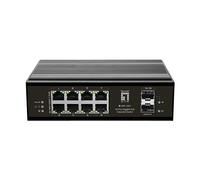 LevelOne IGP-1031 Switch Gigabit Ethernet con 8 Puertos PoE+ 240W Total y 2 Ranuras SFP, 8x GE, 2xGSFP