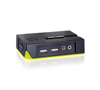 LevelOne KVM-0221 - Switch KVM, Negro