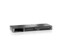 LevelOne KVM-1631 Swith KVM - Periférico de Entrada (USB, PS/2, USB, PS/2, VGA, 1920 x 1440 Pixeles, Gris, 0-50 °C)