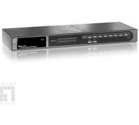 LevelOne KVM-1631 Swith KVM - Periférico de Entrada (USB, PS/2, USB, PS/2, VGA, 1920 x 1440 Pixeles, Gris, 0-50 °C)