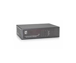 LevelOne L1 FEP-0812 PoE/FE/UNM/08 | 4X PoE, PoE-Budget 62W