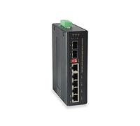 Conmutador LevelOne IES-0610 Gigabit Ethernet PoE+ 4 Puertos
