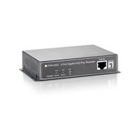 LevelOne POR-0222 Repetidor Gigabit PoE 2 Puertos 1GbE 10/100/1000Base-T Negro