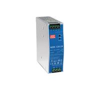 LevelOne POW-2442 alimentatore per computer 120 W Blu, Argento (LevelOne ind. Netzteil POW-2442 24VDC)