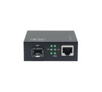 LevelOne Smart Gigabit RJ45-SFP Medienkonverter, kompatibel mit 19-Zoll-Rack-Montagegeh?usen, 1000 Mbit/s, 10Base-T, 100Base-T, 1000Base-T, 100Base-X, 1000Base-X, IEEE 802.1Q, IEEE 802.1p, IEEE 802.3