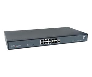 LevelOne Switch 8x10GE 4x10G SFP+ | 8 puertos 10GE, 4 puertos SFP+