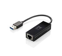 LevelOne USB-0401 Adaptador y Tarjeta de Red - Accesorio de Red (Alámbrico, USB, USB, 1000 Mbit/s, 10/100/1000 Mbps, 10/100/1000BaseT(X))