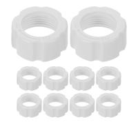 Levemolo 10 Piezas Adaptador de Bola Fija para Soporte Móvil de Coche de Anillo de Apriete para Rejilla de Ventilación y Salpicadero Instalación Rápida y Resistente