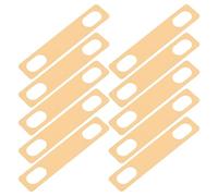 Levemolo 10 Piezas Almohadillas de Reparación de Guitarra para Mástil de Guitarra Acústica y Eléctrica Placa de Refuerzo de Mástil Ajuste del Ángulo