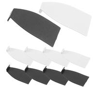 Levemolo 10 Piezas Piezas De Arco De Violín Accesorios Violonchelo Viola Puntas De Arco De Plástico Piezas De Reparación De Violín Instrumento De Cuerda El Plastico Reemplazar