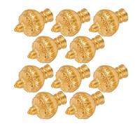 Levemolo 10 Piezas Remates Barra Cortina Plástico Vintage para Varillas Cabezas Decorativas sin Herramientas para Cortinas Salón y Habitación Estilo Romano Elegante