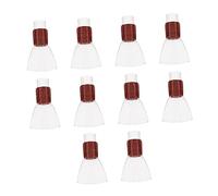Levemolo 10piezas Accesorios De Suona De Plástico Reeds De Suona Duraderos y Prácticos Material Ligero y Portátil Para Principiantes y Profesionales