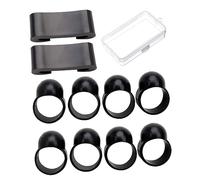 Levemolo 10piezas Kit De Accesorios Para De Lengua Soporte y Caja De Almacenamiento Incluye Soporte De Martillo y Selector Para Protección y Facilidad De Uso