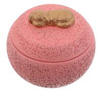 Levemolo 12oz Urna para Mascotas de Cemento Pequeña Urna Conmemorativa para Cenizas de Perro Decorativa para Restos de Gatos Recuerdos de Cremación para Pérdida de Animales