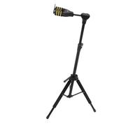Levemolo 1pieza Soporte Para Violín Telescópico Bloqueo Automático De Gravedad Soporte Tripode Para Instrumento Musical Ahorra Espacio Tu Hogar Negro