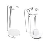 Levemolo 2 Juegos Colgador De Kebabs Parrilla Brochetas Estante Parilla Colgante Interrogatorio Suministros Para Barbacoa Ganchos Para Barbacoa Accesorios De Picnic Acero Inoxidable