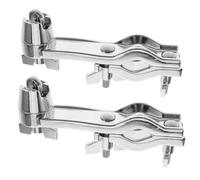 Levemolo 2 Piezas Abrazaderas Extensión para Batería Soporte Multifunción para Platillos y Cencerro Compatible con Rack de Percusión y Soporte Tambor Jazz