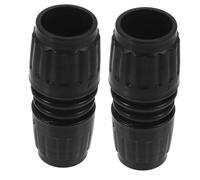 Levemolo 2 Piezas Conector Recto para Perchero de Ropa Accesorios Resistentes de Plástico Unión Práctica para Varillas de Tendedero sin Herramientas para Bastidores de Secado