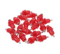 Levemolo 20 Piezas Bebedero Automático para Aves de Corral con Tetinas de Agua para Gallinas y Patos Sistema Calentado Fácil de Instalar para Granjas Avícolas Grandes