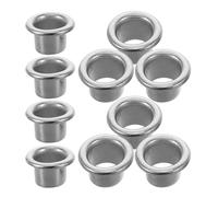 Levemolo 20 Piezas de Rejillas Metálicas de Ventilación para Caja de Percusión 9X9 MM Accesorios de Batería de Metal Resistentes para Equipo de Percusión Válvulas de Aireación para