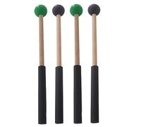 Levemolo 2pares Baquetas De Percusión Para Marimba y Tambor Lengüeta De Mallets Accesorios Musicales Ligeros Para Música Infantil y Práctica Profesional