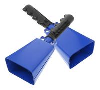 Levemolo 2piezas Campana De Vaca Manos Libres Para Eventos Deportivos y Fútbol De Instrumento Musical Para Celebraciones y Animaciones Partido