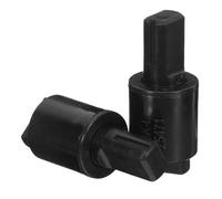 Levemolo 2piezas Kit de Amortiguadores para Asiento de Inodoro con Cierre Suave Conectores Resistentes y Compatibles Absorben Impactos Reducen Ruido y Evitan Golpes Instalación Sencilla