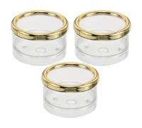 Levemolo 3 Carcasas de acrílico para Caja de música - Estuche Redondo Transparente para armar una Caja de música de Cuerda - Carcasa Protectora para proyectos de reparación - Fácil de Instalar,