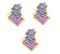 Levemolo 3 Cristales Naturales Únicos Para Decoraciones De Cristal Para El Hogar Y Trabajos Manuales.