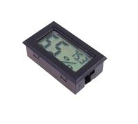 Levemolo 3 Piezas Higrómetro Digital Embebido Mini Wireless para Interior y Exterior con Pantalla Grande y Estable Sensor de Temperatura y Humedad Color Negro